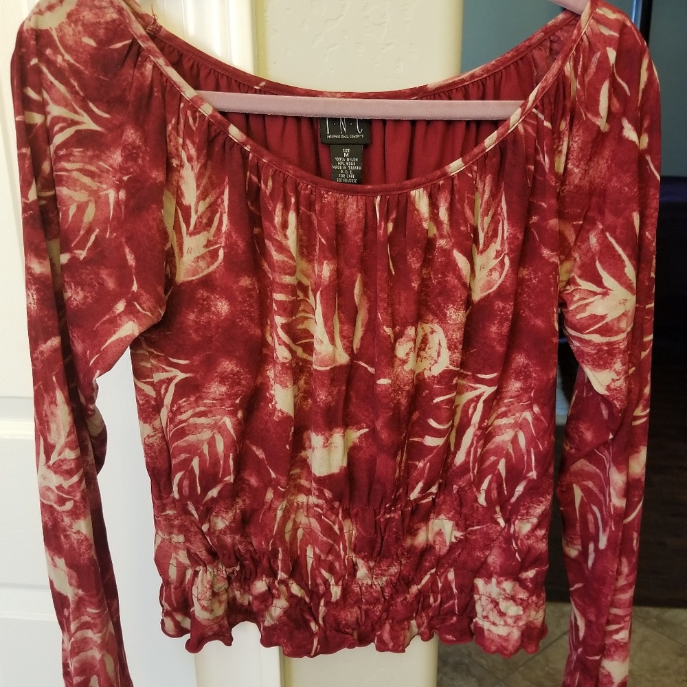 I.N.C. long sleeved top